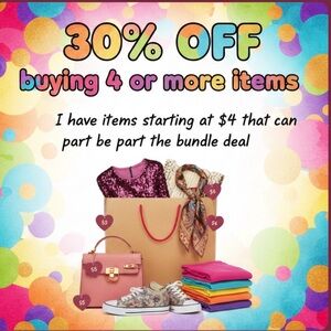 Bundle deal - 30% OFF